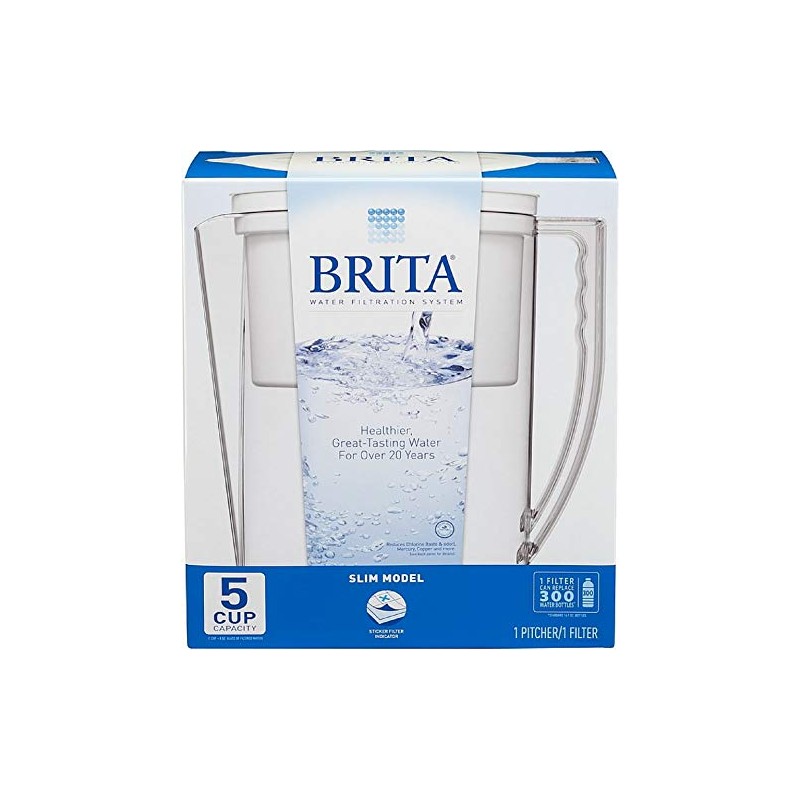 Brita 42629 Slim Pitcher Water Filtration System