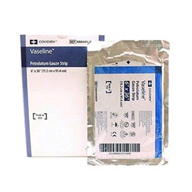 COVIDIEN Vaseline Petrolatum Dressing Gauze 6 X 36" (#8884416600, Sold Per Piece)