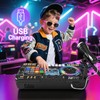 Veewiki Kids DJ Mixer Table Toy,Musical Toys