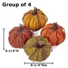 Factory Direct Craft Group of 4 Artificial Harvest Mix Burlap