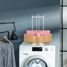 PAPAGIFTREE Hanger Organizer, Hanger Stacker, Hanger Storage Organizer Clothes Hanger Holder, Clothes Hanger Storage Rack Hanger Caddy Hanger Stand for Laundry Room Organization