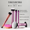 Real Techniques Big Blends Energy Brush + Dual-Sided Puff, 6
