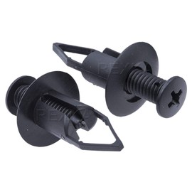 Rexka 30pcs Bumper Cover Push Type Retainer Clip 90467-09101 for Toyota 4Runner Corolla,Avalon,Camry RAV4 Tundra Lexus ES300 9046709101