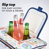 Fit & Fresh, 24-Can Soft Cooler Bag Insulated Leak-Resistant, Portable