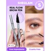 SHEGLAM Lápiz para cejas laminado Real Flow - Taupe