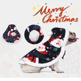 Dog Christmas Outfit, Christmas Clothing for Dog Costumes, Christmas Items for Pets, Dog Hoodie Christmas, Christmas Cat Costume, Hoodie Coat for Small, Medium Puppies, M