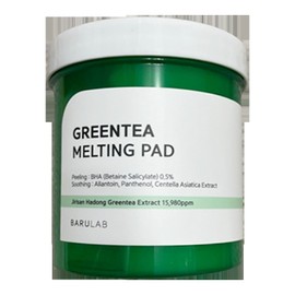 1 Baru Lab Hadong Green Tea Sebum Absorbing Pad 150 sheets / 1개 바루랩 하동 녹차 피지 사르르 패드 150매