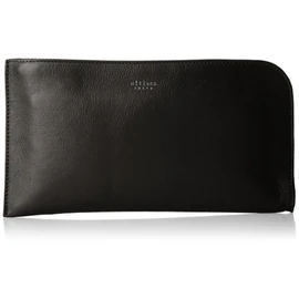 Ultima Tokyo No. 77821 Men's Clutch Bag, Genuine Leather, Pouch, Black