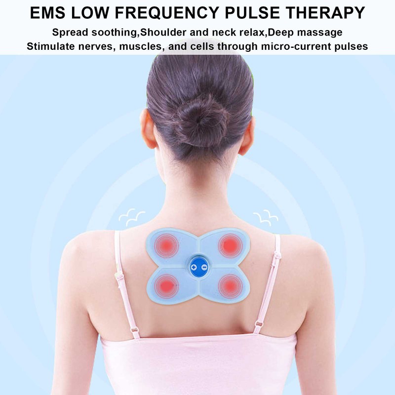 Electric Reusable Messager Sticker Kit Body Therapy Intelligent Multifunctional Pulse
