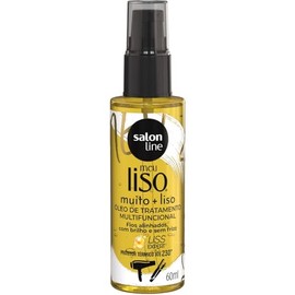 Salon Line - Linha Meu Liso (Muito +) - Oleo de Tratamento Multifuncional 60 Ml - (My Straight (Much More) - Multifunctional Treatment Oil 2 Fl Oz)