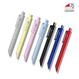(Hottracks) Zero G Ball 15-Color 0.7mm 7-Piece Set (Black 5, Blue 1, Red 1) / (핫트랙스)제로지볼 15도 0.7mm 7종 세트 (흑5 청1 적1)