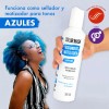 Shampoo Matizador Para Cabello Azul Con Keratina Nefertiti