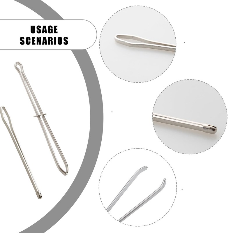 Hopzab 4 Pcs Bodkin Needles, Threader Tool for Sewing &