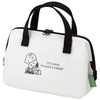 Skater KGA1 Snoopy Badge Insulated Lunch Bag