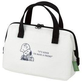 Skater KGA1 Snoopy Badge Insulated Lunch Bag