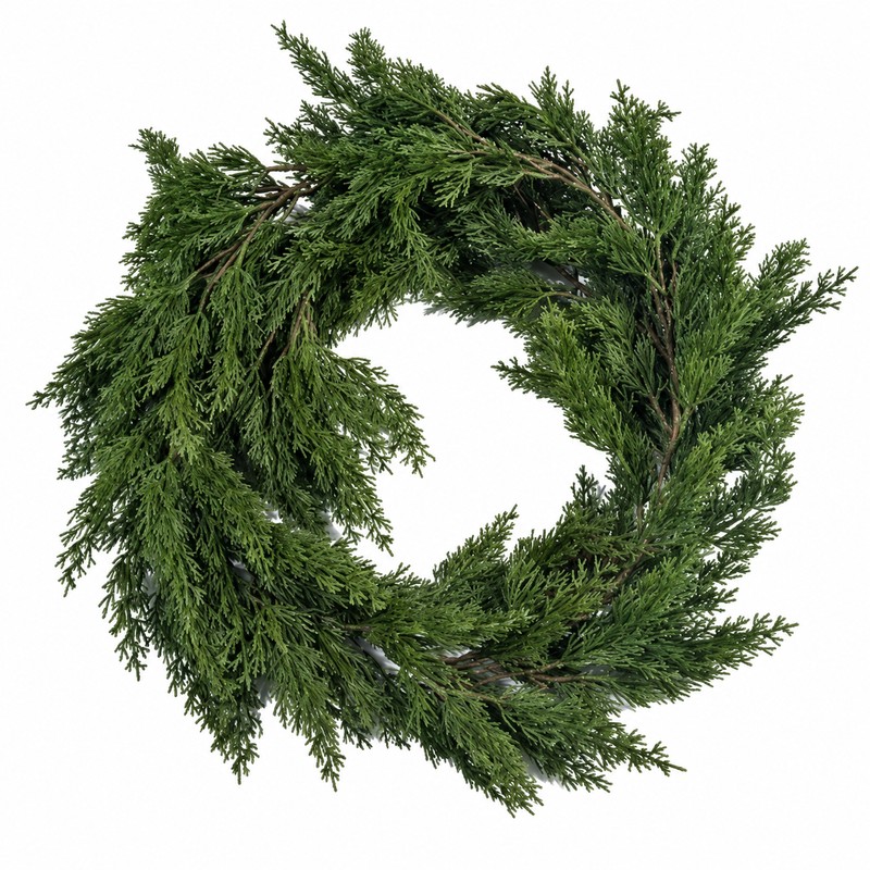 Artificial Cedar Garland for Christmas Decor – 1.8M Hanging Greenery
