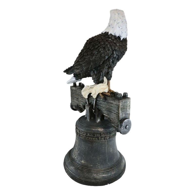 Ebros Independence Day American Patriotic Glory Bald Eagle Liberty Bell