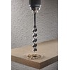 wolfcraft 7139000 Wooden Beam Drill speedwinder Ø 26 mm, Grey