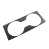 carcartrim-2022 Carbon Fiber Central control water cup holder panel sticker