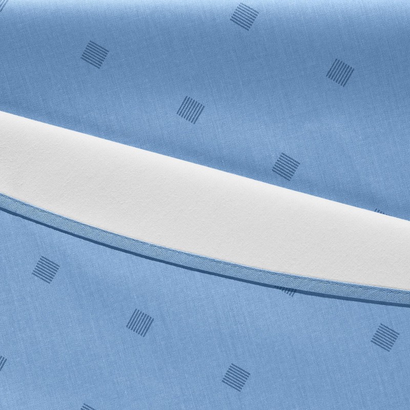 Erwin Müller Tablecloth sky blue size rund: 160 cm Ø