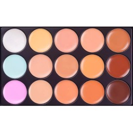 Mafab 3 Piezas Paleta De 15 Correctores Granos Maquillaje Contorno