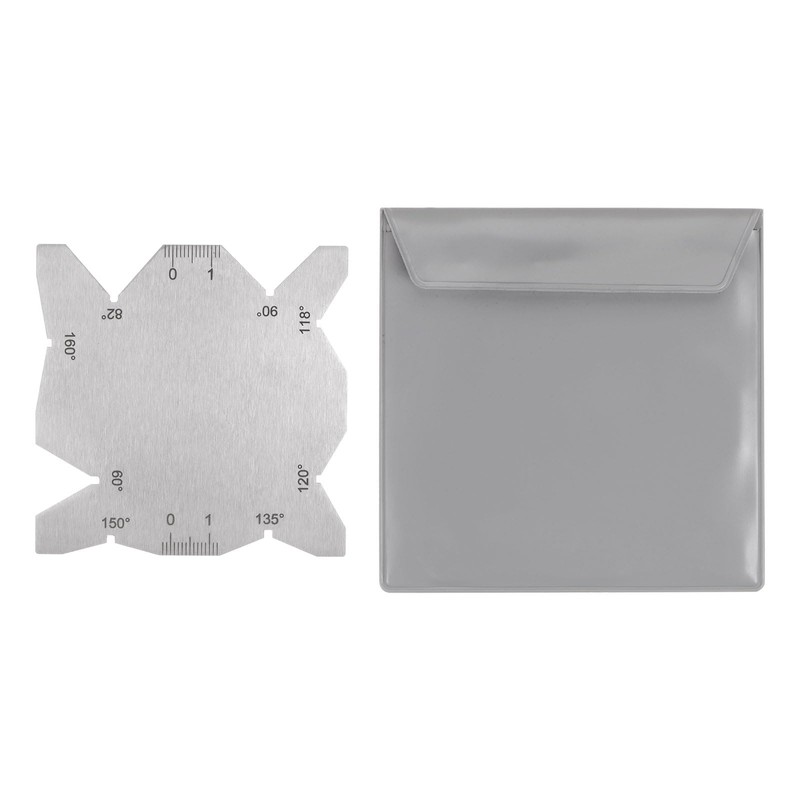 HARFINGTON 2pcs Drill Bit Angle Gauges 60°-160° Drill Sharpening Gauge
