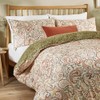 Duvet Day Anika Duvet Cover Set – Reversible Paisley Printed