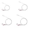 Steel Leader Set of 4 Steel Leaders 1 x 19