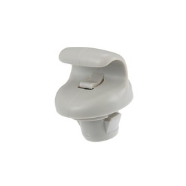 A ABSOPRO Car Sun Visor Clip Plastic Sun Visor Hook Clip Sun Visor Clip Retainer Fit for Nissan 350Z - Pack of 1 Gray Item Replacement