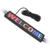 LED Scrolling Sign 12x72 Pixels 230x50mm Bluetooth APP Programmable LED