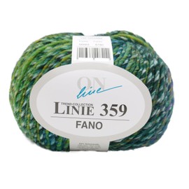 Online Linie 359 Fano | Thick Wool with Colour Gradient for Knitting and Crocheting | Colour Gradient Wool 150 g | Needle Size 7 to 8 mm (093)