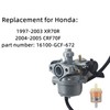 waltyotur Carburetor Replacement for Honda XR70R CRF70F Carburetor 1997-2003 16100-GCF-672