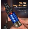 SAMNIU 5 Pack of Torch Lighter, 30° & 45° Rotatable