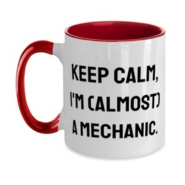 Mother's Day Unique Gifts for Mechanics, Funny Mechanic Gifts from Friends, Humorous Mechanic Mug