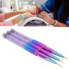 3Pcs Nail Liner Brush Lid Gradient UV Gel Pattern Drawing