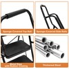 BOCOM 3 Step Ladder, Lightweight Portable Folding Sturdy Iron Step