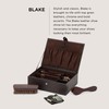 WOLF Blake Shoe Shine Kit, Brown - Includes 2 Polish