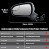 Clidr Driver Side Mirror Compatible with 2016 2017 2018 2019