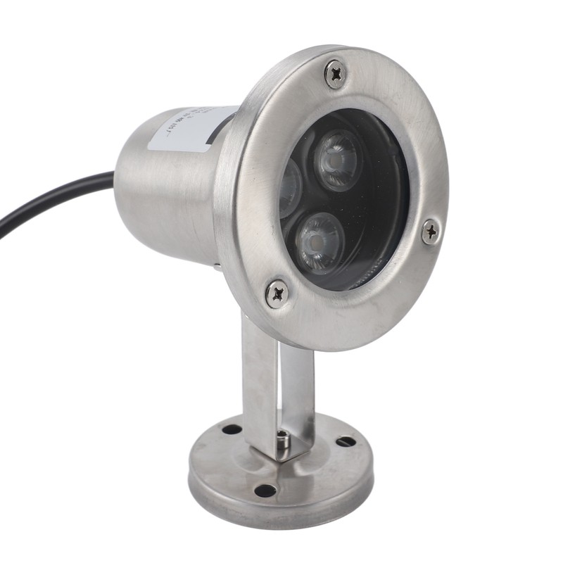 Pond Light 3W LED Stainless Steel IP68 Waterproof Energy Saving