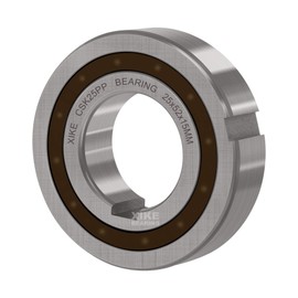 XiKe 1 Pack CSK25PP Bearings 25x52x15mm, One Way Bearing with Keyway Sprag or Clutch Freewheel Backstop.
