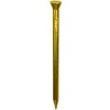 DAIDOHANT 10183133 Brass Nail [Panel Head/Straight] Nominal Diameter 0.07 x