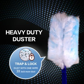 Disposable Duster Refills, Heavy Duty Dusters Refills, Duster Replacement Head for Cleaning, Multi Surface Refills Unscented,Duster Refills Bulk, 20 Count(Not Include Handle)