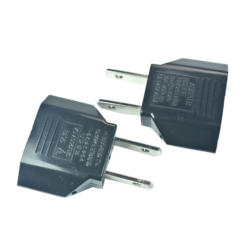 YCSSSD European to Us Plug Adapter Travel Socket Power Electrical