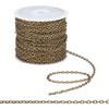 PH PandaHall 32.8ft Cross Chains Cable Chains for Cross Bracelet