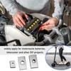 6Pcs M8 Rectangular Nut Stainless Steel Square Nut Fastener for