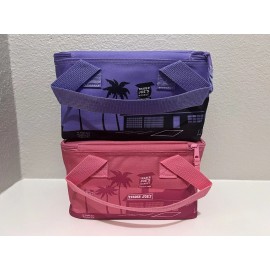 Trader Joe's Mini Insulated Bag Bundle (Pink & Lavender Set Of 2) BRAND NEW ✅