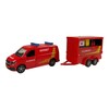 Kids Globe VW Transporter Fire Brigade with Trailer DE Die