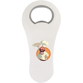 'Chef Logo' Bottle Opener Fridge Magnet (BO00077378)