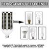 2 Pack 1200W Equivalent Led Corn Light Bulb, 12000 Lumen
