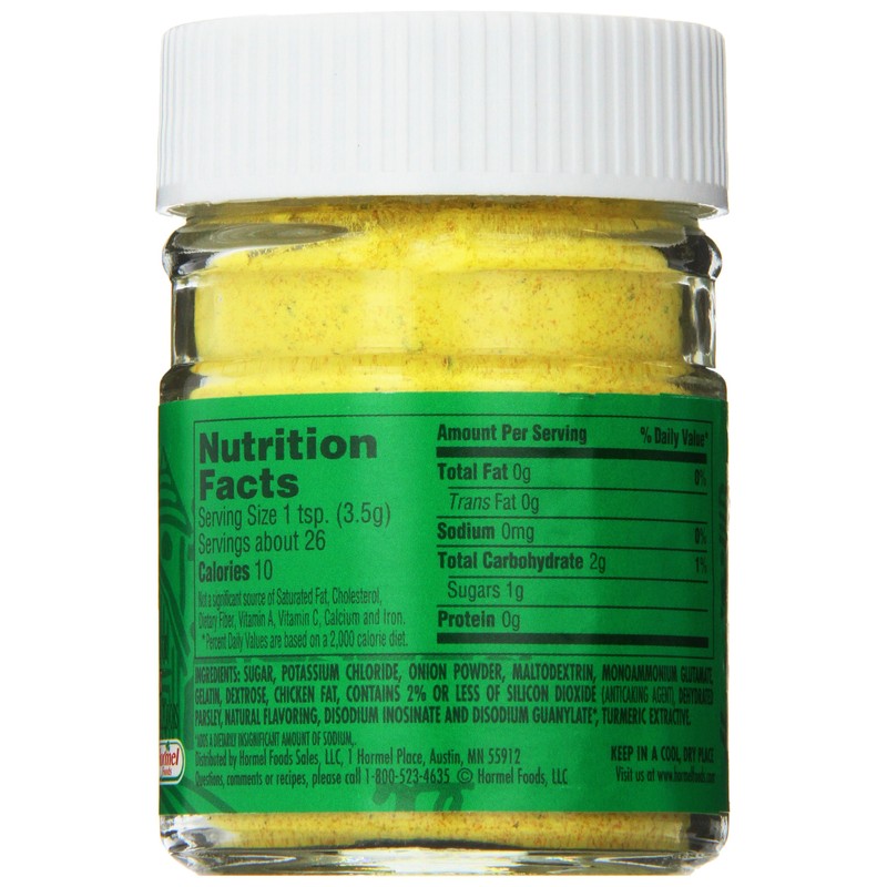 Herbox Granular Sodium Free Chicken Bouillon, 3.3 Ounce (Pack of